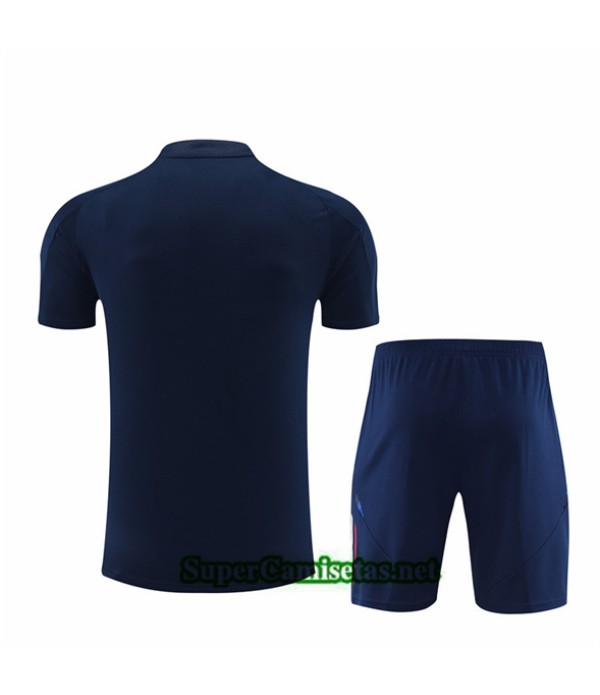 Tailandia Camiseta Kit De Entrenamiento Italia Niño Azul Real 2024 2025