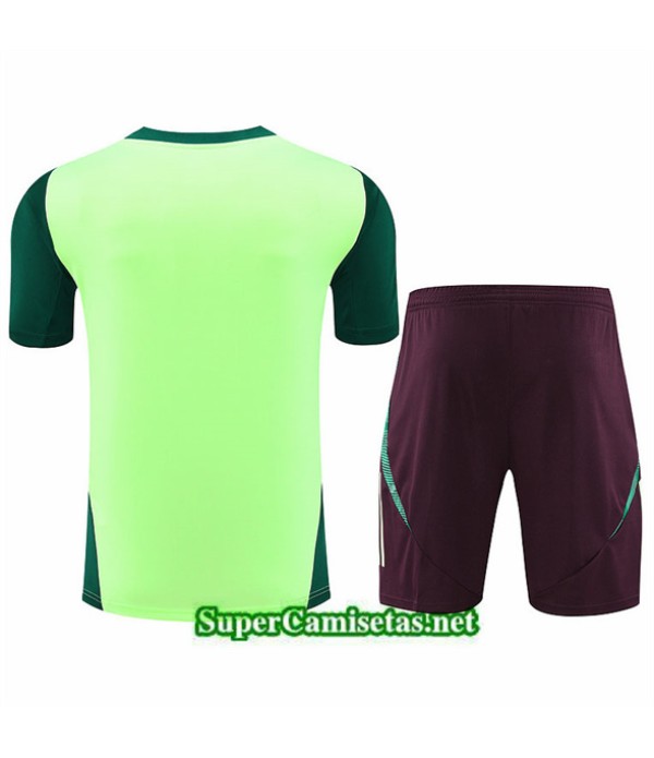 Tailandia Camiseta Kit De Entrenamiento Mexico Verde 2024 2025