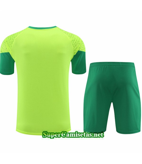 Tailandia Camiseta Kit De Entrenamiento Palmeiras Amarillo 2024 2025