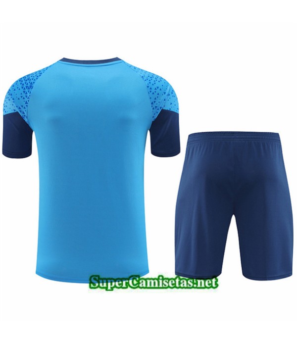 Tailandia Camiseta Kit De Entrenamiento Palmeiras Azul 2024 2025