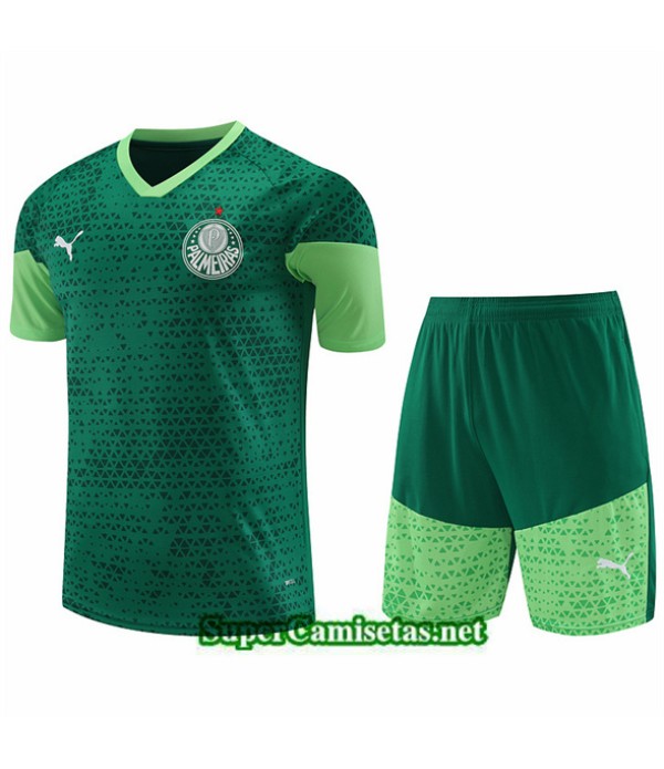 Tailandia Camiseta Kit De Entrenamiento Palmeiras Verde 2024 2025