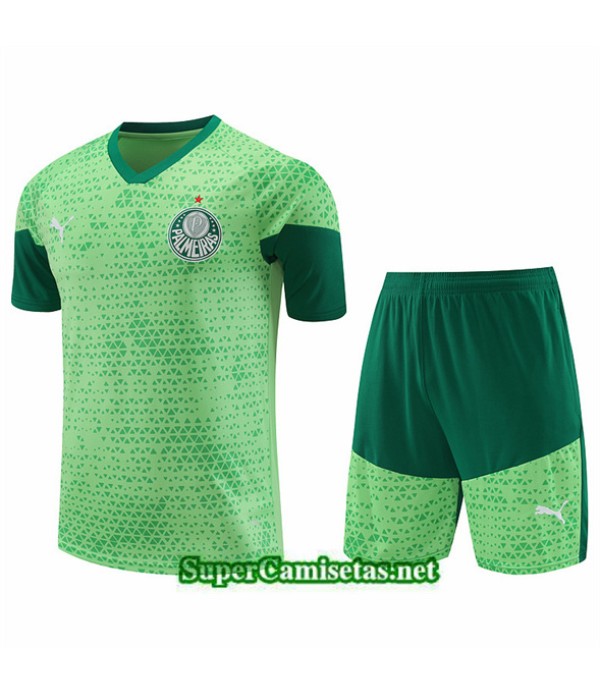 Tailandia Camiseta Kit De Entrenamiento Palmeiras Verde 2024 2025