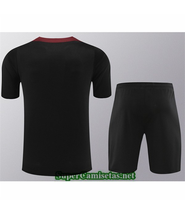 Tailandia Camiseta Kit De Entrenamiento Paris Psg Negro 2024 2025