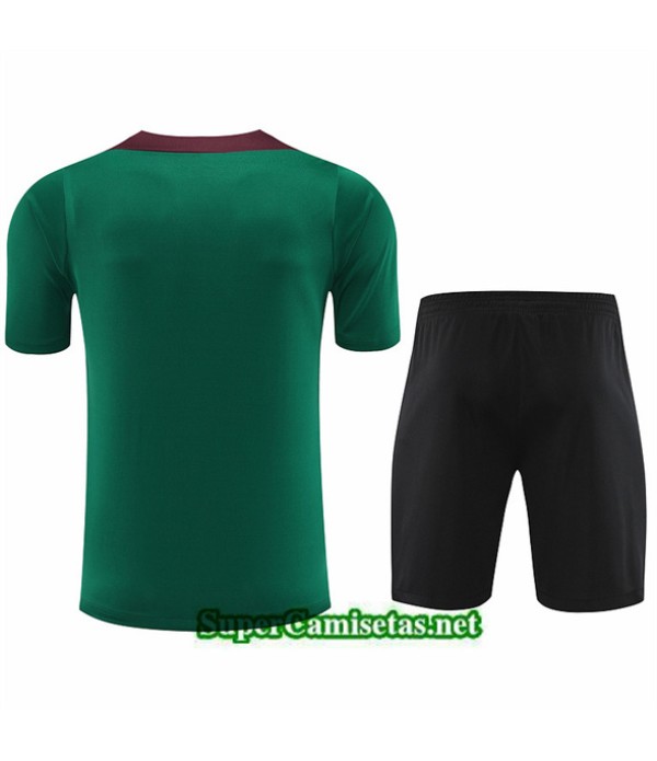 Tailandia Camiseta Kit De Entrenamiento Paris Psg Verde 2024 2025