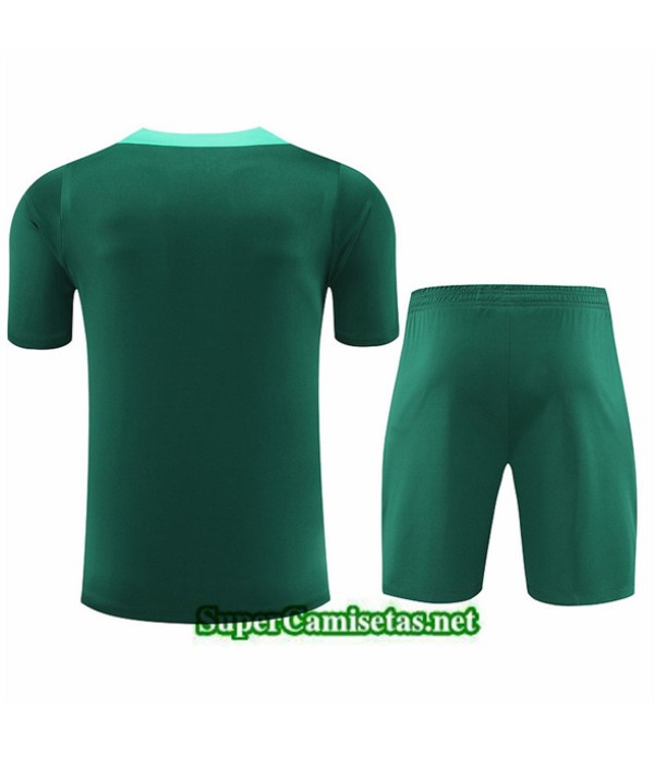 Tailandia Camiseta Kit De Entrenamiento Portugal Verde 2024 2025