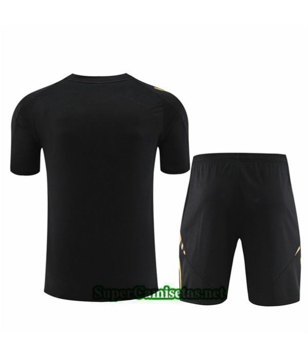 Tailandia Camiseta Kit De Entrenamiento Real Madrid Niño Negro 2024 2025