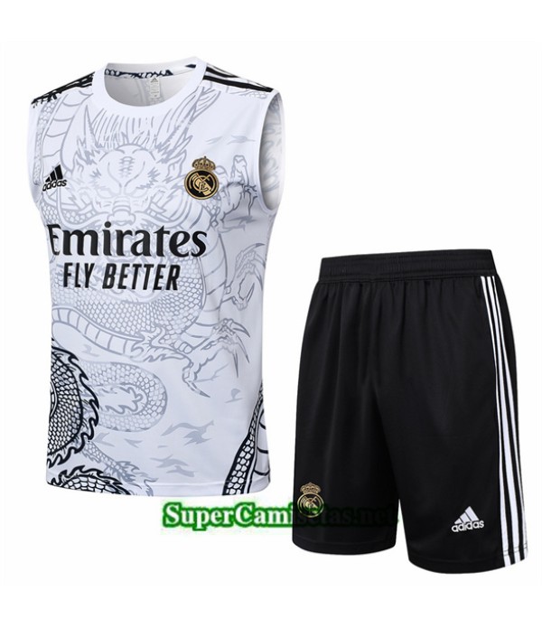 Tailandia Camiseta Kit De Entrenamiento Real Madri...