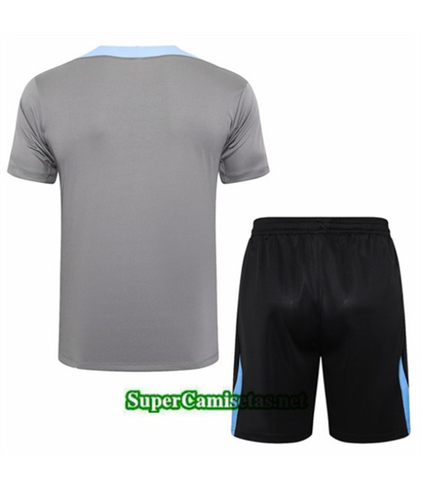 Tailandia Camiseta Kit De Entrenamiento Tottenham Hotspur Gris 2024 2025