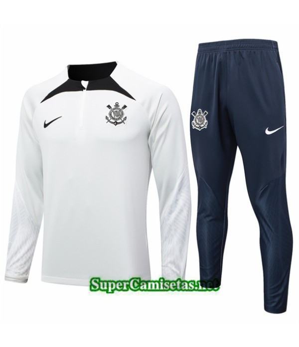 Tailandia Chándal Corinthians Gris Claro 2024 2025