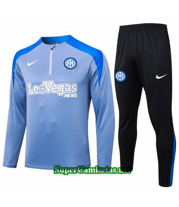 Tailandia Chándal Inter Milan Azul 2024 2025