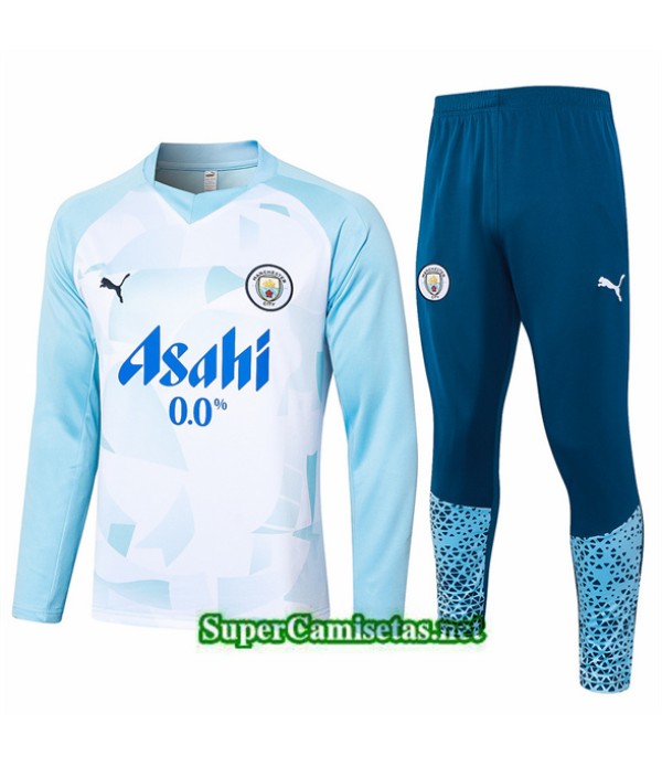 Tailandia Chándal Manchester City Azul Claro 2024 2025