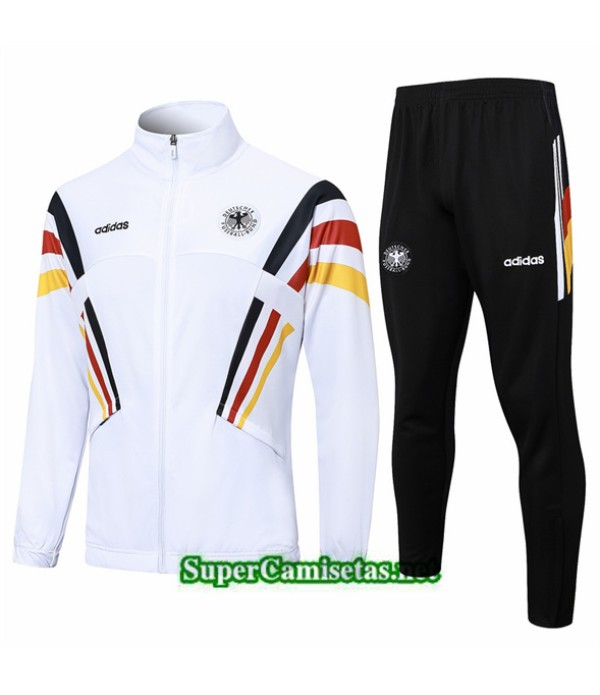 Tailandia Chaqueta Chándal Alemania Blanco 2024 2...