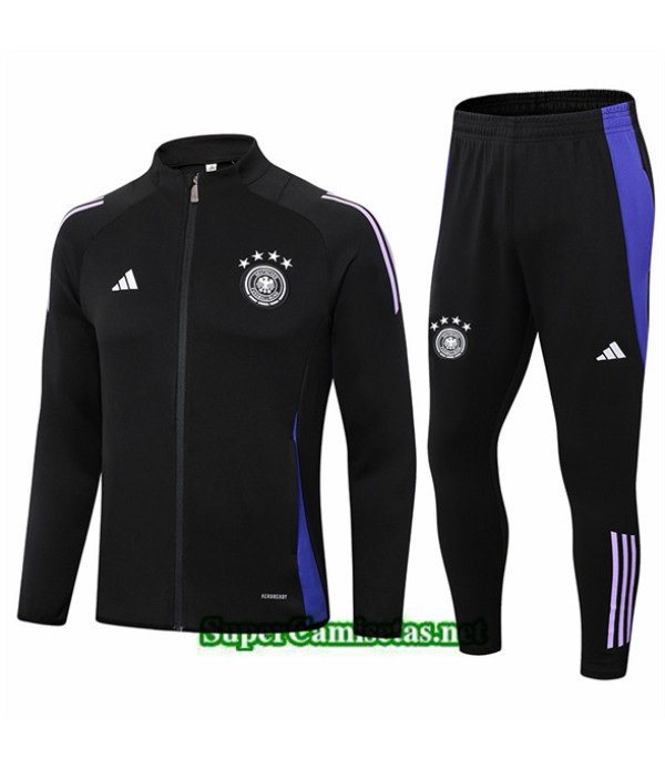 Tailandia Chaqueta Chándal Alemania Negro 2024 20...