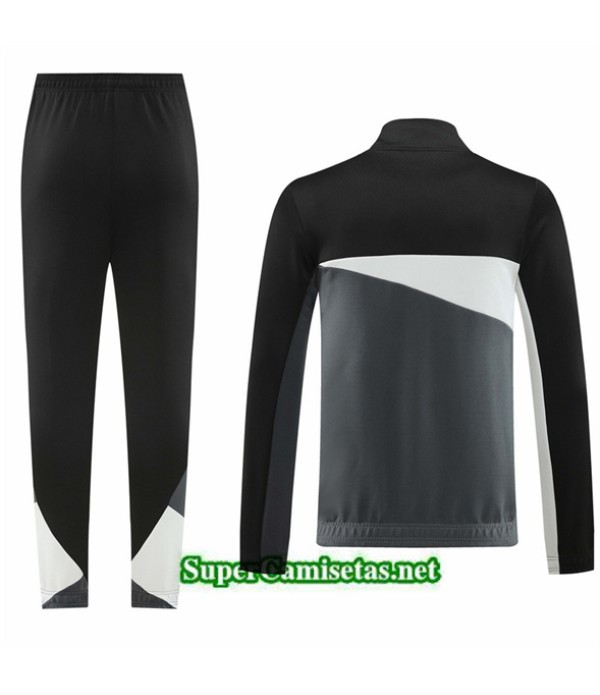 Tailandia Chaqueta Chándal Dortmund Negro 2024 2025