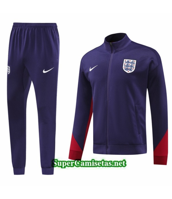 Tailandia Chaqueta Chándal Inglaterra Azul 2024 2...