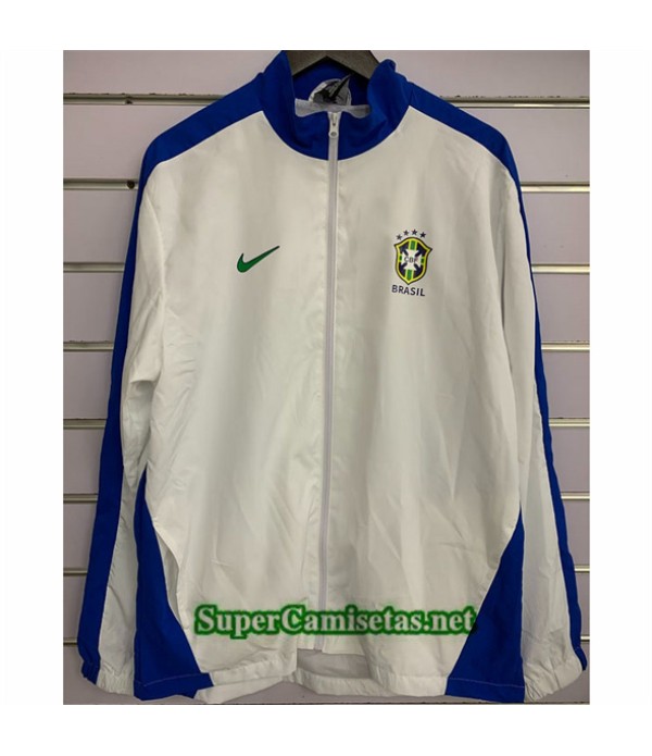 Tailandia Chaqueta Cortavientos Brasil Blanco 2024 2025