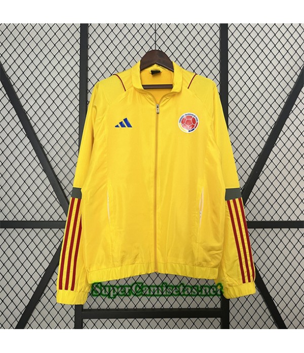Tailandia Chaqueta Cortavientos Colombia Amarillo 2024 2025