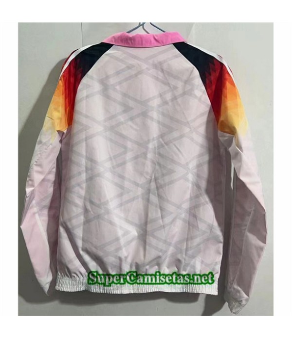Tailandia Chaqueta Cortavientos Reversible Alemania Blanco 2024 2025