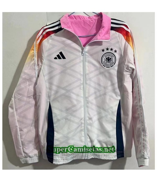 Tailandia Chaqueta Cortavientos Reversible Alemania Blanco 2024 2025