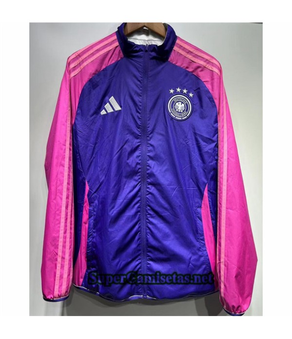 Tailandia Chaqueta Cortavientos Reversible Alemania Azul 2024 2025