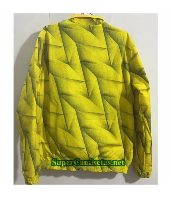 Tailandia Chaqueta Cortavientos Reversible Borussia Dortmund Amarillo 2024 2025