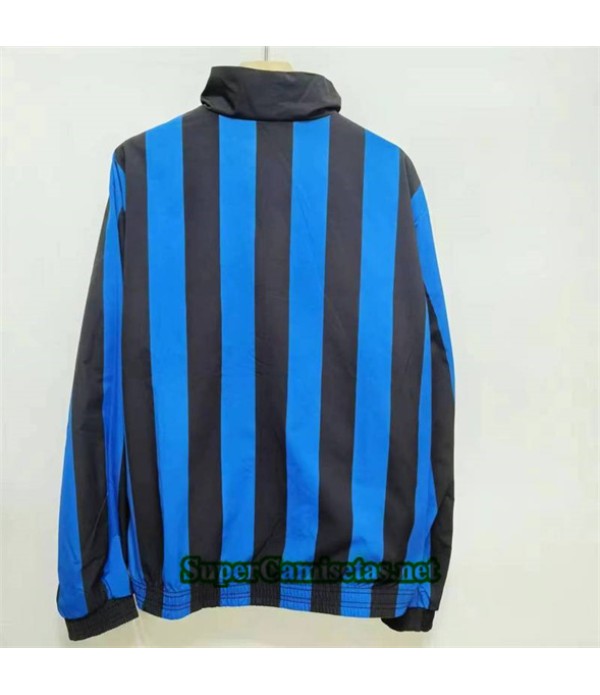Tailandia Chaqueta Cortavientos Reversible Inter Milan Retro Azul 2024 2025