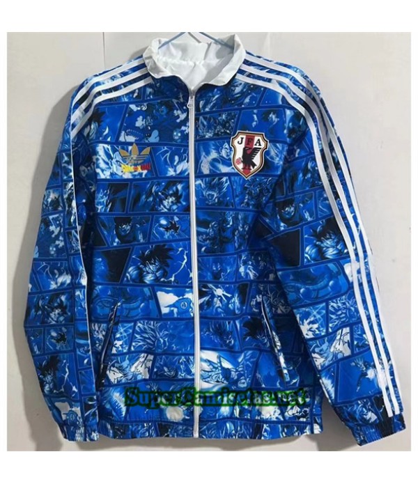 Tailandia Chaqueta Cortavientos Reversible Japon Azul 2024 2025