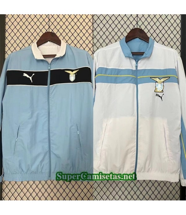 Tailandia Chaqueta Cortavientos Reversible Lazio Azul 2024 2025