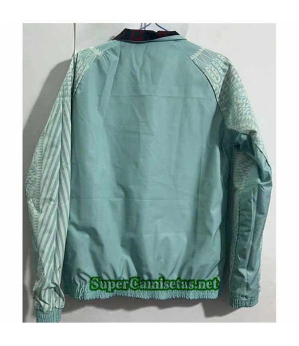 Tailandia Chaqueta Cortavientos Reversible Mexico Verde 2024 2025
