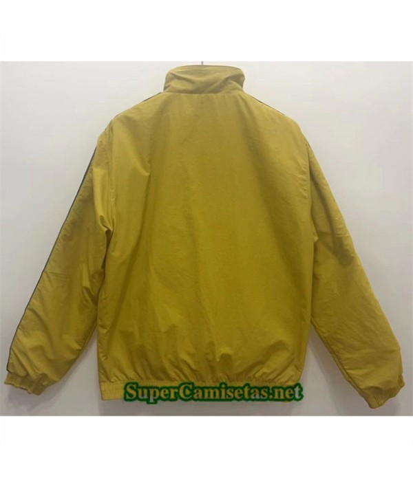 Tailandia Chaqueta Cortavientos Reversible Tigres Uanl Amarillo 2024 2025