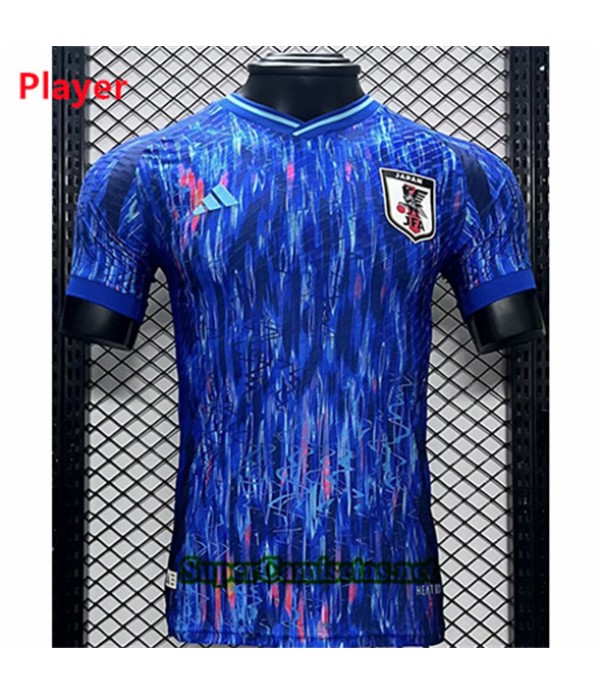 Tailandia Equipacion Camiseta Player Japon Edición Especial Azul 2024 2025