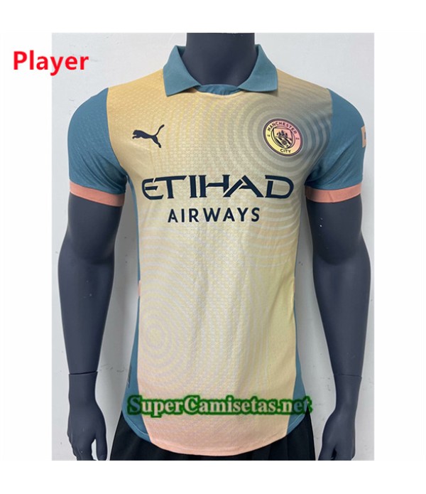 Tailandia Equipacion Camiseta Player Manchester Ci...