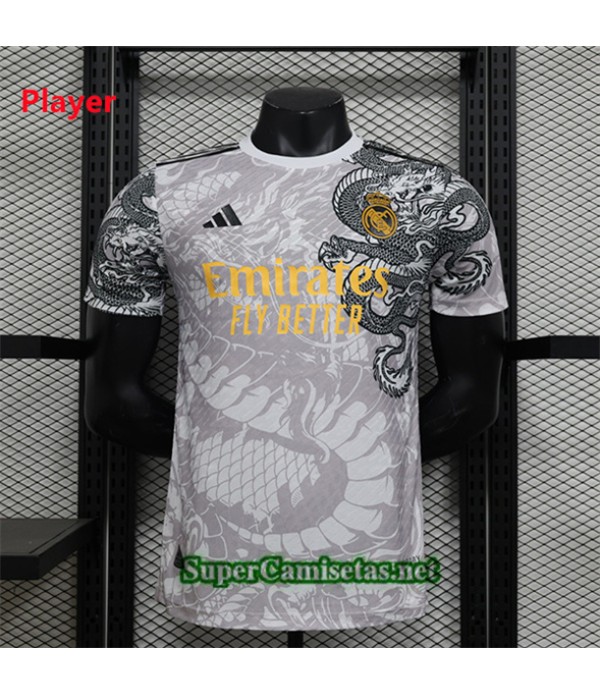 Tailandia Equipacion Camiseta Player Real Madrid E...