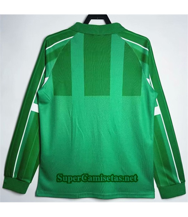 Tailandia Equipacion Camiseta Tottenham Portero Manga Larga Verde Hombre 1997 99