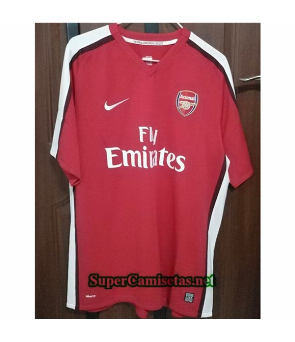 Tailandia Primera Equipacion Camiseta Arsenal Hombre 2008 10