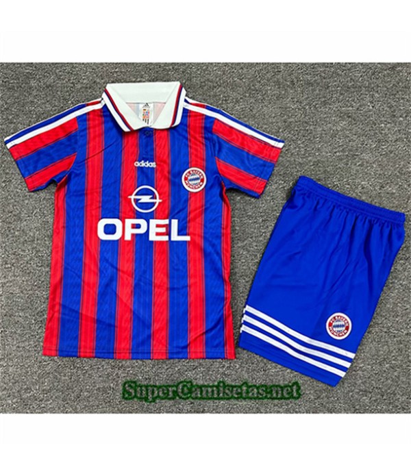 Tailandia Primera Equipacion Camiseta Bayern Munich Niño Hombre 1995 97