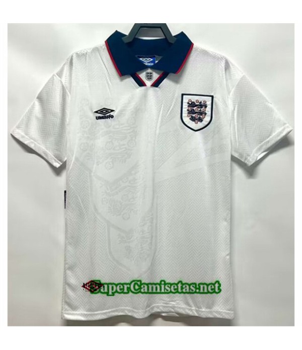 Tailandia Primera Equipacion Camiseta Inglaterra Hombre 1994 95