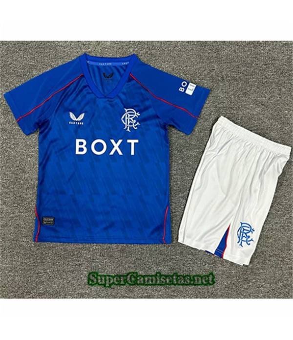 Tailandia Primera Equipacion Camiseta Rangers Niño 2024 2025