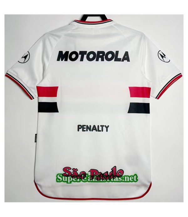 Tailandia Primera Equipacion Camiseta Sao Paulo Hombre 2000