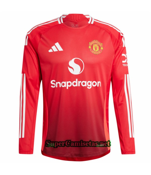 Tailandia Primera Manchester United Manga Larga 2024 2025