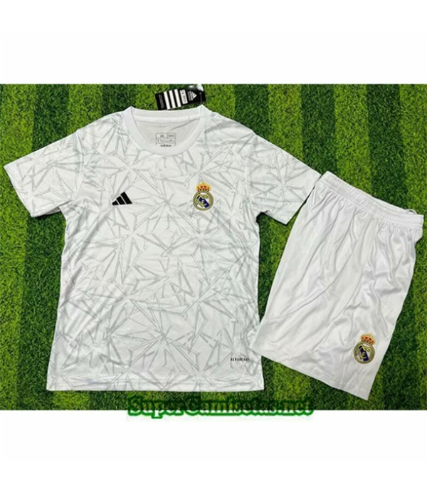 Tailandia Real Madrid Niño Edición Especial Blanco 2024 2025