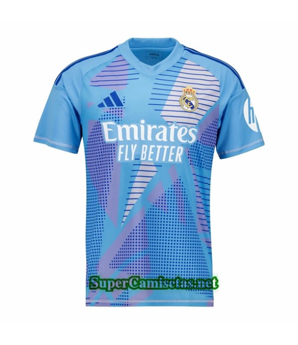 Tailandia Real Madrid Portero Azul 2024 2025