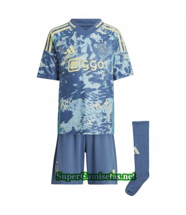 Tailandia Segunda Equipacion Camiseta Ajax Niño 2024 2025