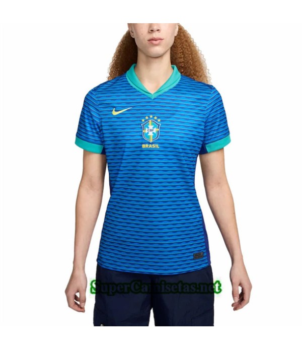 Tailandia Segunda Equipacion Camiseta Brasil Mujer...