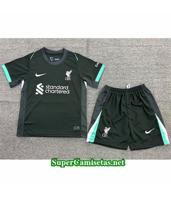 Tailandia Segunda Equipacion Camiseta Liverpool Ni...