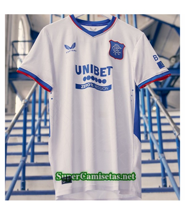 Tailandia Segunda Equipacion Camiseta Rangers 2024 2025