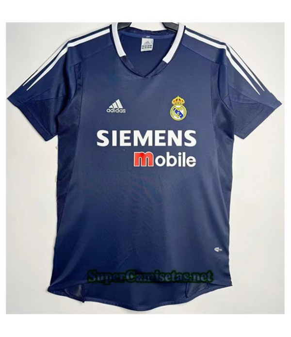 Tailandia Segunda Equipacion Camiseta Real Madrid Hombre 2004 05