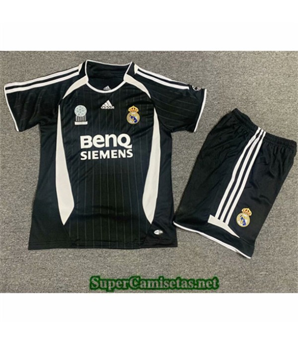 Tailandia Segunda Equipacion Camiseta Real Madrid Niño Hombre 2006 07