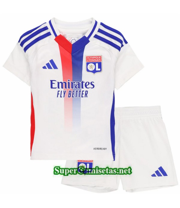 Tailandia Primera Equipacion Camiseta Lyon Niño 2024 2025