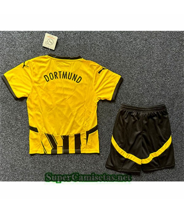 Tailandia Equipacion Camiseta Dortmund Niño Amarillo 2024 2025